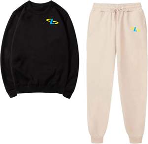 Conjunto de 2 piezas transpirable y personalizado para mujer, conjunto de manga larga, nuevo estilo de moda, chándales para mujer - Product Image 4