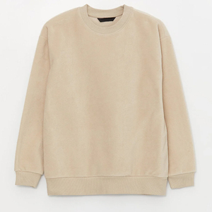 Vente en gros Fabricant Sweat-shirt ras du cou en polaire vierge personnalisé Sweat-shirt pour homme avec logo personnalisé et personnalisation - Product Image 5