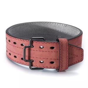 GAF Ceinture d'haltérophilie de qualité personnalisée/Ceinture d'haltérophilie en cuir suédé/Ceinture en cuir suédé Ceinture en cuir à une broche - Product Image 1