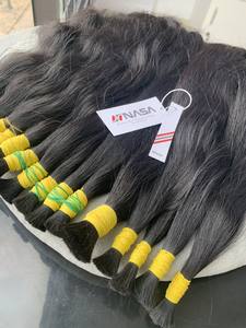 El precio más barato Extensiones de cabello a granel crudo Un solo cabello Donnor 70 cm El mejor material para blanquear - Product Image 2