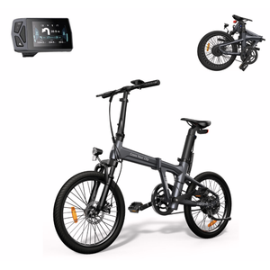 Vélo électrique Xiaomi ADO Air 20S, livraison gratuite, gris, batterie lithium 10000 mAh, roue de 20 pouces, 7 vitesses, moteur sans balais, 100 km d'autonomie - Product Image 1