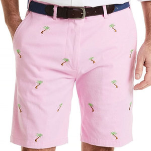 Meilleur prix de gros – Short brodé personnalisé pour homme, coupe confortable, fermeture éclair, tissu toile, taille haute, séchage rapide - Product Image 3