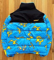 Veste matelassée imperméable à capuche pour homme, de haute qualité, personnalisée, pour l'hiver, avec logo tissé sur le devant