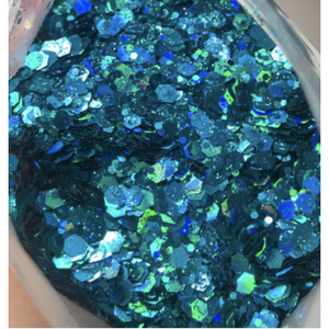 Glitter Cosmetico Sfuso # 5 Polveri Infuse con Pet e Sequin - Product Image 1