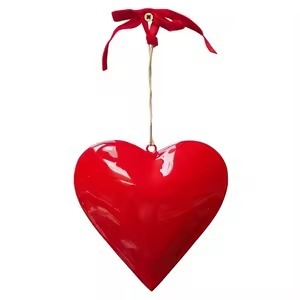 Elegante Metal Colgante Corazón Decoración Navidad Pared Ornamento Hogar Regalo Idea - Product Image 5