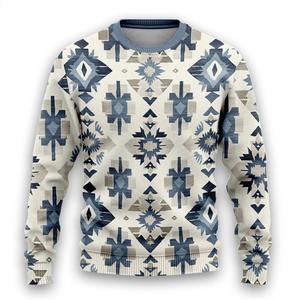 Nuevo algodón cuello redondo al por mayor sudaderas Premium sublimación impresa camisas de hombre personalizado transpirable sudadera de hombre - Product Image 5