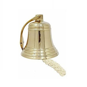 Cloche de finition antique en métal haut de gamme pour la décoration de Festivals extérieurs et intérieurs de maison de luxe cloches suspendues classiques - Product Image 4