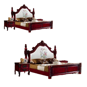 Bedroom Furniture High <b>Headboard</b> King Size Modern Queen Size <b>Bed</b> Luxury Bedroom Sets <b>for</b> Hotel and Villa - Product Image 5