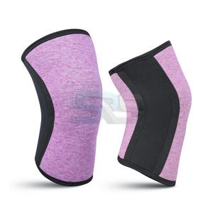 Custom Logo 5MM 7MM Compression <b>Neoprene</b> <b>Knee</b> <b>Sleeves</b> Workout Gear Gym Accessories For Weightlifting Powerlifting Training - Product Image 5