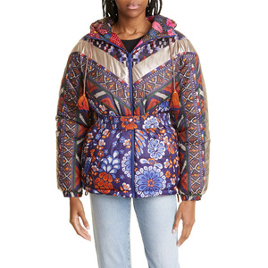 Latest Arrival Wholesale Pakistan Custom Knitted Breathable Puffer <b>Quilted</b> Winter Jackets <b>for</b> Women - Product Image 1
