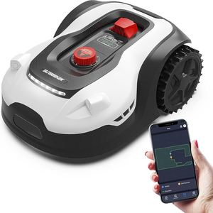 Cortacésped Robótico Inteligente de 2 Ruedas con Control Remoto, Material de Hierro, Giro de 360°, Gran Cobertura para Patio/Jardín - Product Image 5