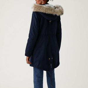 Parkas de Invierno para Mujer de Alta Calidad, Chaquetas Largas de Felpa Cálida, Impermeables, con Capucha Desmontable - Product Image 6