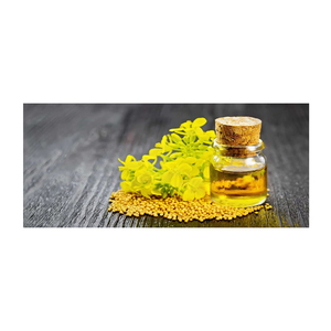 Huile essentielle de moutarde 100% pure naturelle BK pressée à froid huile de support liquide de qualité alimentaire pour la peau peu coûteuse - Product Image 1