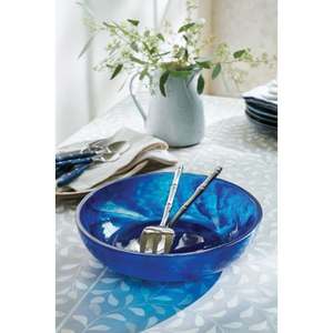 Bol de service en résine artisanale de qualité supérieure avec des motifs anciens pour un usage formel bol de service en résine à un bon prix - Product Image 5