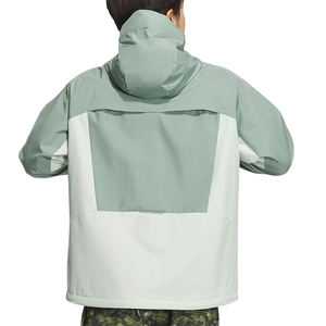 แจ็กเก็ตกันลมมีซิปน้ำหนักเบามีฮู้ดเสื้อกันลมมีซิปเสื้อโค้ท - Product Image 2