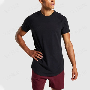 Haute qualité hommes Gym Muscle athlétique T-shirt haut entraînement chemise Slim Fit été col rond à manches courtes T-shirt - Product Image 1