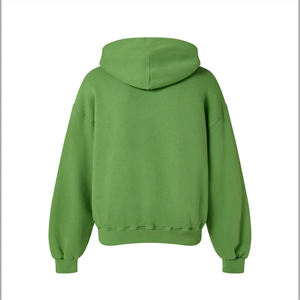 Sudadera con capucha de lana de algodón 100% de moda con cordón ajustable para trajes casuales y aventuras al aire libre de invierno - Product Image 2
