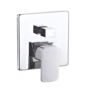 Ostomondo <strong>Rectangular</strong> 1 Complete Bathroom Set With Diverter Shower <strong>Head</strong> and Mixer for France Showers - Product Image 2