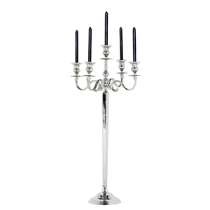 Top Meilleure Qualité Grand Bougeoir Avec Or Fini Conception Unique Candélabre De Taille Personnalisée À Prix Acceptable Décor De Mariage - Product Image 5