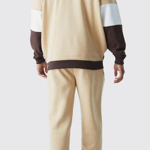 Survêtement surdimensionné à capuche d'hiver pour hommes à la mode avec impression de logo personnalisé de haute qualité 100% coton à séchage rapide respirant - Product Image 3