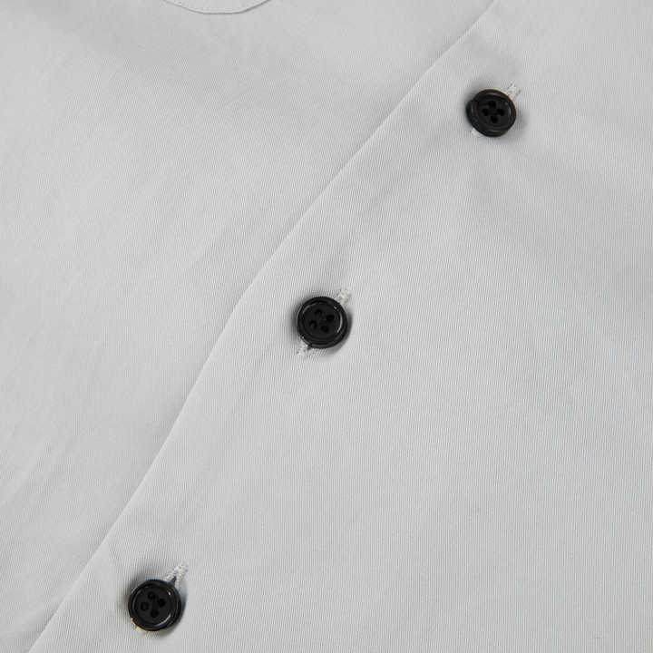 Factory Custom Cuban Camp Collar Cotton Twill Designer Chain Embroidery Bowling Shirts for Men