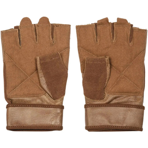 Guantes profesionales unisex para gimnasio, Material de cuero de la mejor calidad para levantamiento de pesas y entrenamientos de ciclismo, precio bajo - Product Image 2