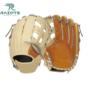 Personnalisable de haute qualité souple Cabretta cuir plein doigt isolé étanche gants de Baseball respirant confortable receveur - Product Image 6