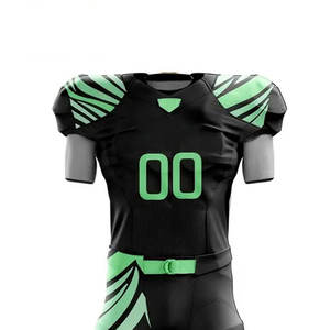 Maillot de football américain personnalisé de haute qualité pour adulte unisexe respirant imprimé par sublimation taille personnalisée vêtements de football court - Product Image 6