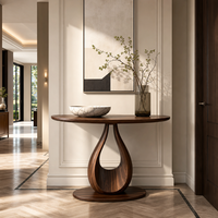 Nouvelle console murale d'entrée en bois massif de noyer noir d'Amérique du Nord de style chinois, origine Chine