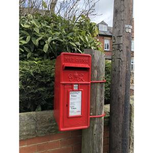 Artisanat jardin ER boîte aux lettres support accessoires extérieurs boîte aux lettres en fonte taux abordable boîte aux lettres en métal pilier fournitures d'événement - Product Image 2