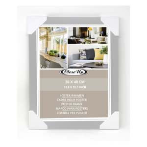 30 X 40 cm Silber <b>Poster</b> Rahm 30mm Profilbreite Aus Aluminium Metal Frame - Product Image 1