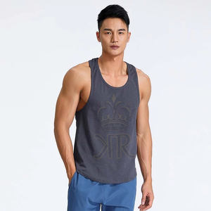 Chaleco deportivo de verano para hombre, sin mangas, ropa deportiva de secado rápido, camiseta sin mangas para maratón, camiseta inferior para montar al aire libre, camiseta de lucha libre - Product Image 4