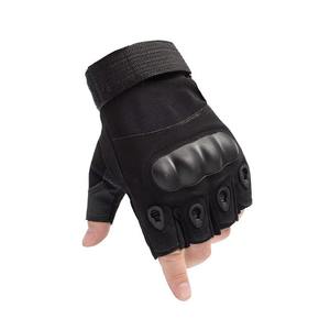 Wholesale Half-Finger Black <b>Green</b> Sand Anti-Static Nylon Training Hard Shell Non-Slip Wear-Resistant Cut-Resistant <b>Gloves</b> - Product Image 2