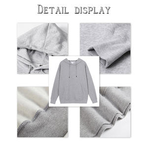 Sudadera con capucha bordada bonita para hombre estilo jersey de cuello redondo con sudaderas con capucha para hombre - Product Image 4