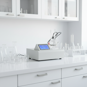 Testeur de micro-humidité de l'huile, appareil de titration coulométrique Karl Fischer, machine de mesure de l'humidité de l'eau, testeur de l'humidité de l'huile et de l'eau - Product Image 4