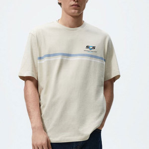 T-shirt classique pour homme, coupe ample, tissu doux et léger, idéal pour les tenues décontractées, la mode streetwear - Product Image 4