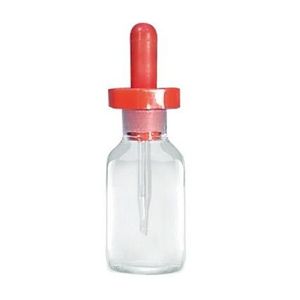 Botella de Vidrio Ámbar de 125 ml con Tapón de Poliéster para Uso en Laboratorio - Product Image 1