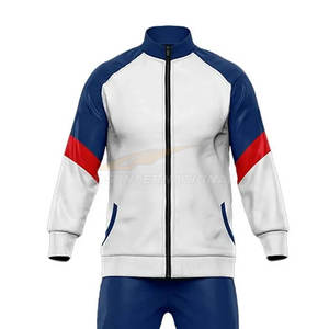 Chándales de entrenamiento blancos con logotipo personalizado al por mayor, ropa deportiva personalizada transpirable para equipos de fútbol, clubes, descuentos a granel personalizados - Product Image 3