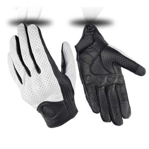 Premium Design Winter Motorbike Gloves Hand <b>Grips</b> Customized Logo Racing Leather Material Unisex Sports Breathable Non-Slip Full - Product Image 4