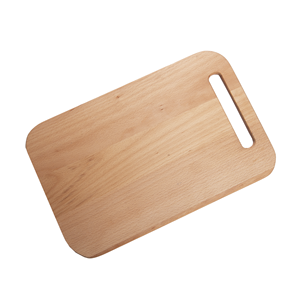 Sustainable Beech Wood Bread & Pastry Board - Minimalist Integrated Handle Server - Food-Safe Natural Finish Kitchenware - Product Image 5