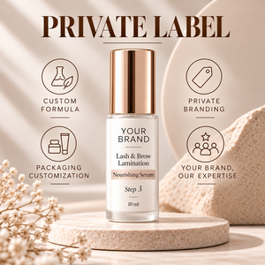 ELAN KIMYA OEM Private Label Lash & Brow Lamination Nourishing Serum Step 3 10ml - Product Image 3