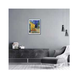 Cadre de peinture bleu 40 x 50 cm, cadre pour affiche - Product Image 4