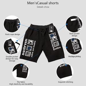 <b>Men's</b> Fitness Comfort-<b>Elastic</b> <b>Waistband</b> Basketball Jogging Embroidery Blank Mesh Sublimated Cotton Pockets and Logos <b>Shorts</b> - Product Image 6