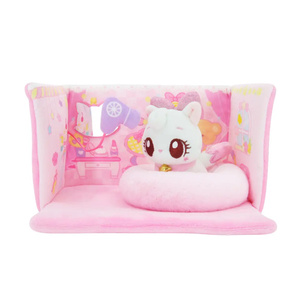 Casa de Peluche Wishcat Mini Ainyang para Gatos, Nido para Mascotas de Interior, Tamaño Pequeño, Diseño Bonito, Forma Rectangular, Material de Peluche - Product Image 1