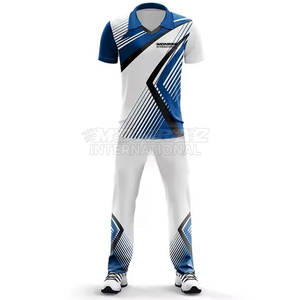 Cómodos pantalones cortos de talla grande manga hombres uniforme de Cricket ropa deportiva al aire libre uniforme de Cricket para la venta - Product Image 2