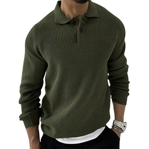 Pull d'hiver personnalisé pour hommes, design tricoté anti-rides et respirant, chaud et élégant - Product Image 3