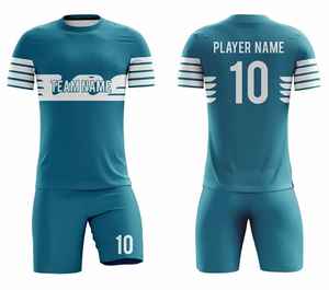 Wholesale Price Soccer Jersey <b>Football</b> Jersey Uniform Manufacturer Customized 100% Polyester Quick Dry Adults Soccer Uniform - Product Image 2