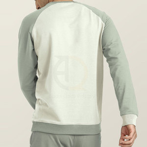 ชุดวอร์มแนวสตรีทของผู้ชายเสื้อผ้าแฟชั่นลายสีพื้นฤดูใบไม้ผลิ - Product Image 2