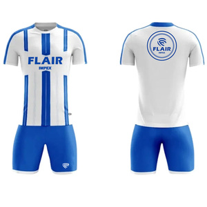 ชุดยูนิฟอร์มฟุตบอลแบบสั้น คุณภาพดีที่สุด ออกแบบเองได้ ระบายอากาศได้ดี สวมใส่สบาย สำหรับผู้ใหญ่ ผู้เล่นชาย ตัดเย็บอัตโนมัติ บริการ OEM - Product Image 1