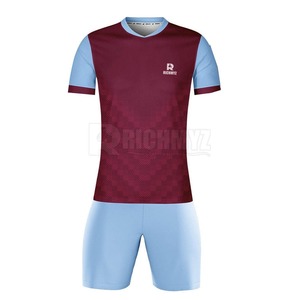 Customized Your Own Team <b>Name</b> Soccer Uniform high quality soccer uniform football jersey and short set - Product Image 1